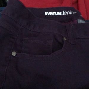 Purple Avenue denim pants!